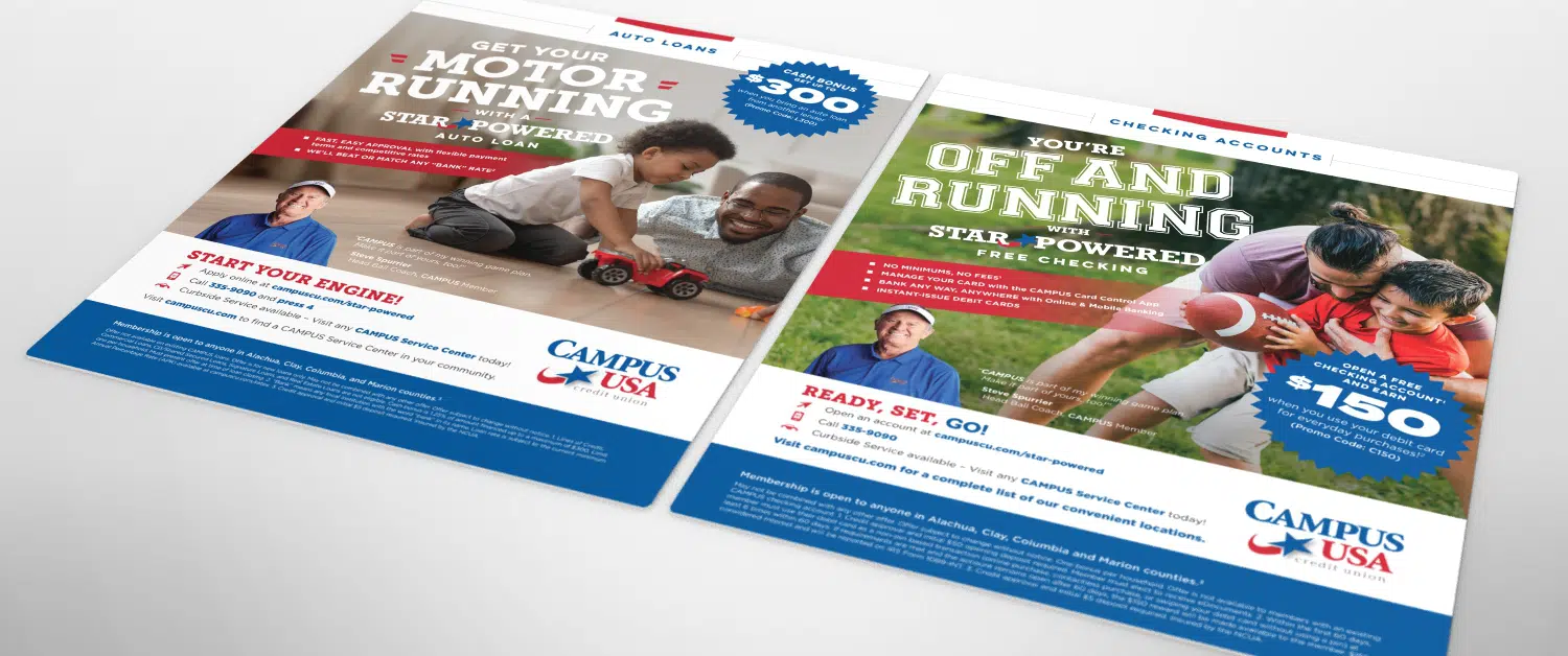 Campus USA Marketing Campaign Flyer