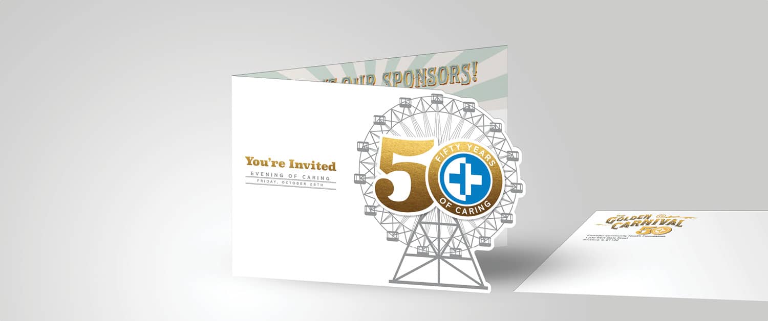 Crusader 50th gala invite