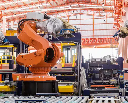 machines working for manufacturing awareness month