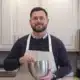 man holding mixing bowl for digital marketing blog